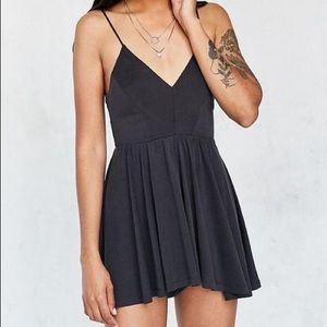 Vanessa Urban Outfitters Black Playsuit